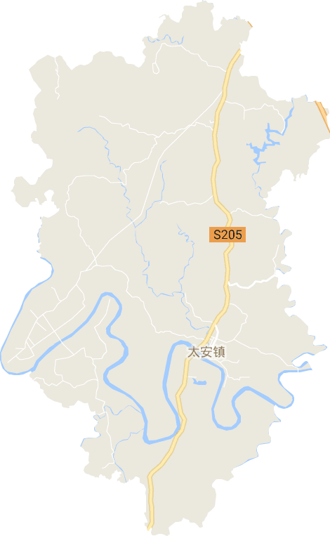 太安镇电子地图