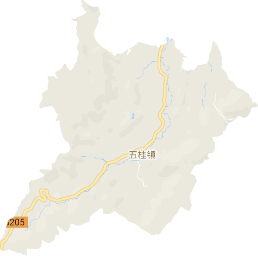 五桂镇电子地图