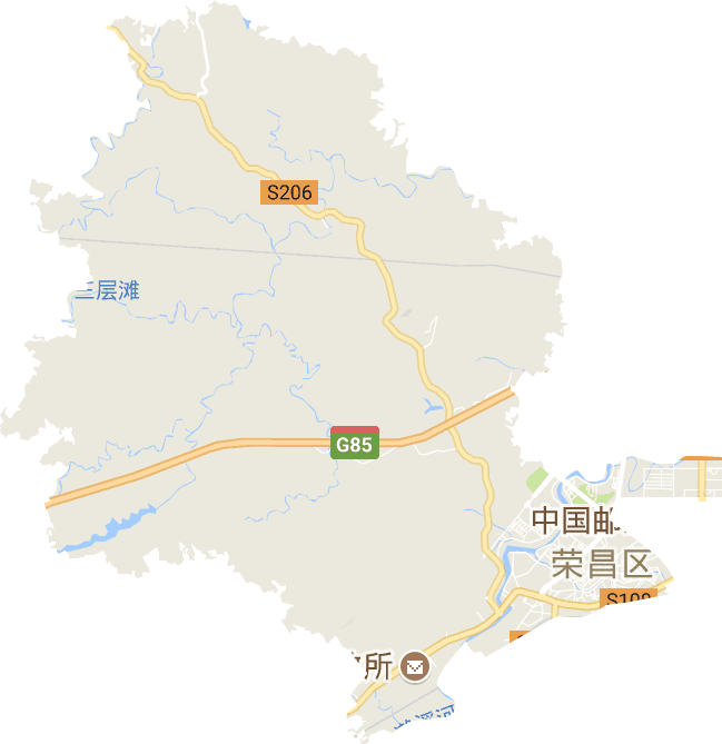 昌元街道电子地图