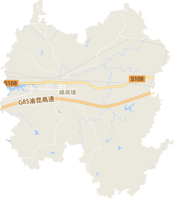 峰高街道电子地图