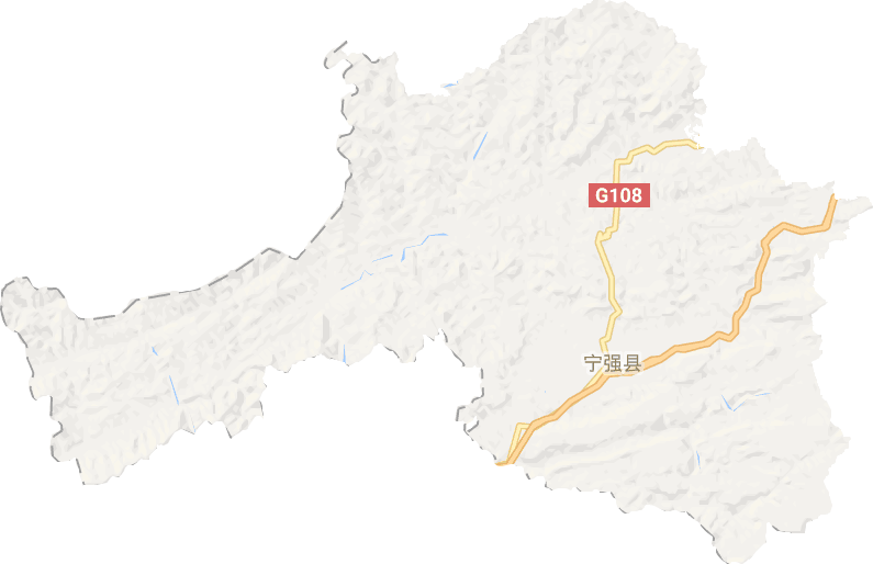 宁强县电子地图
