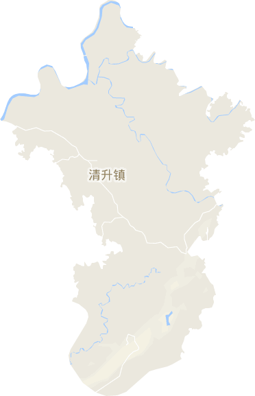 清升镇电子地图