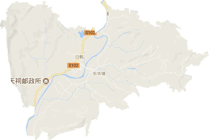 白鹤街道电子地图