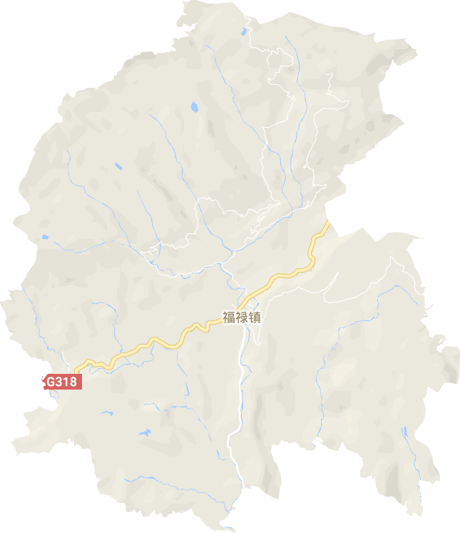 福禄镇电子地图
