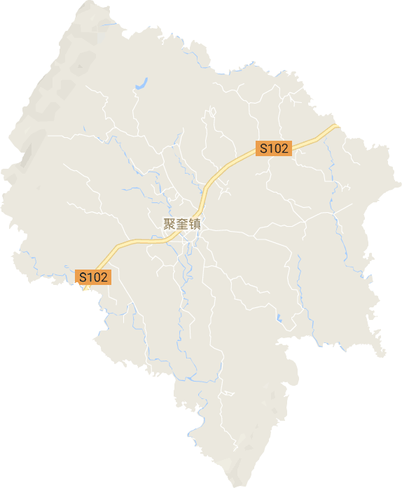 聚奎镇电子地图