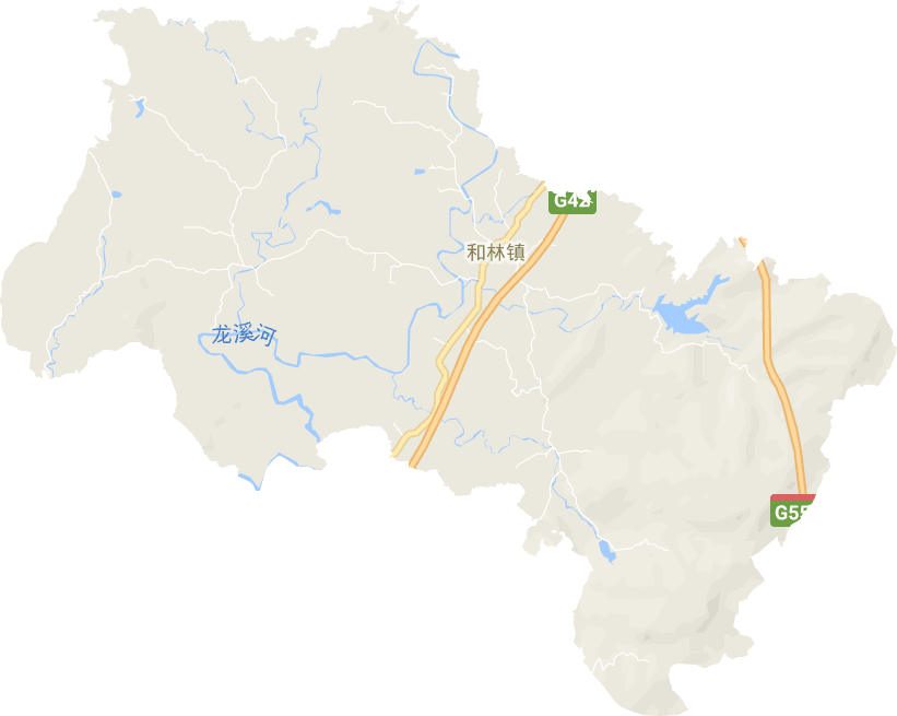和林镇电子地图