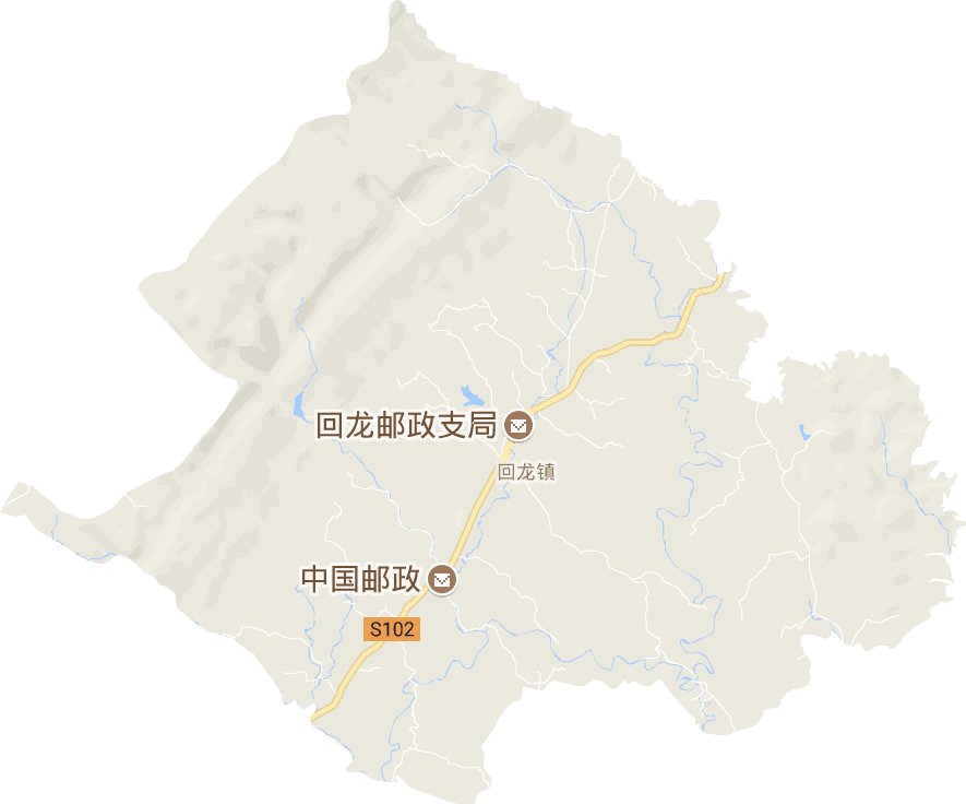 回龙镇电子地图