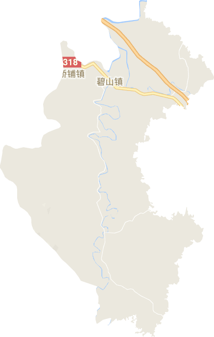 碧山镇电子地图