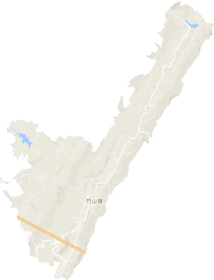 竹山镇电子地图