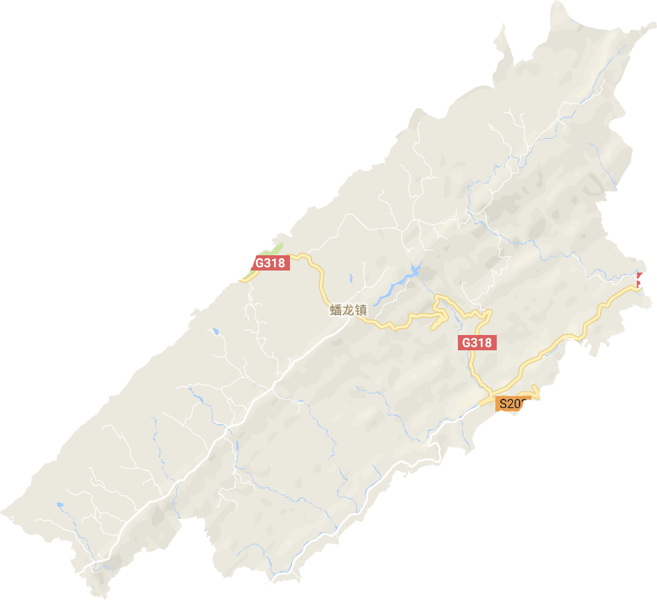 蟠龙镇电子地图