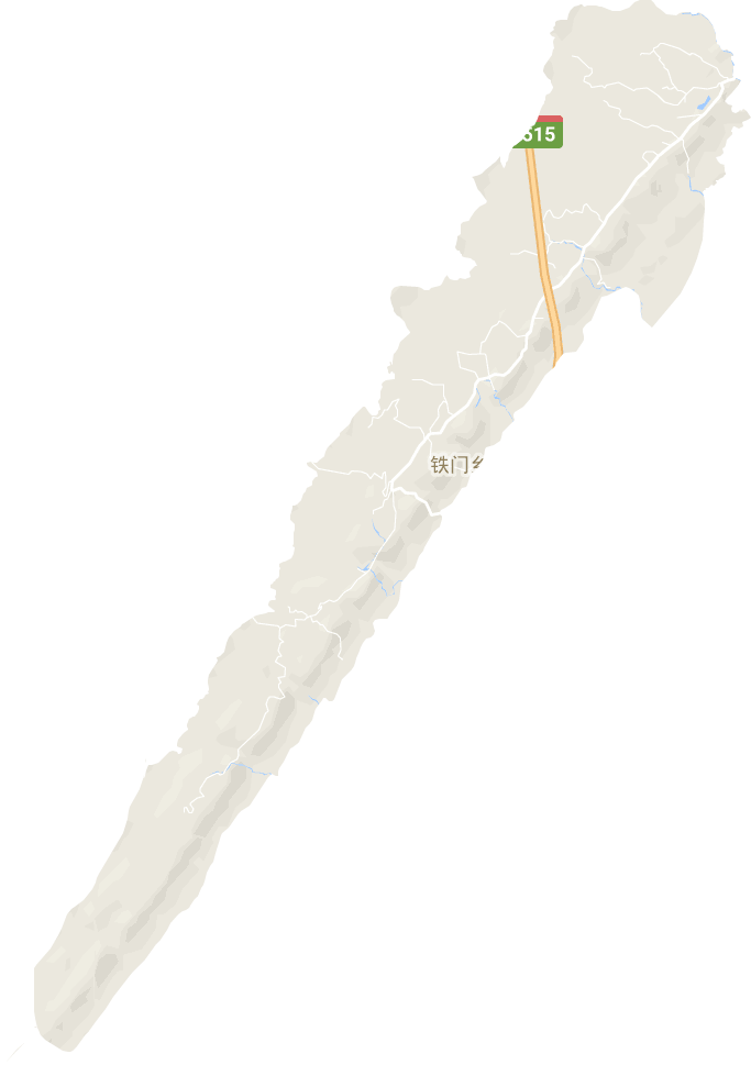 铁门乡电子地图