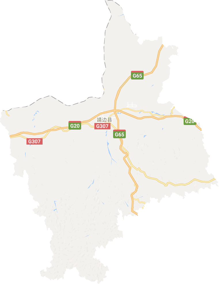 靖边县电子地图