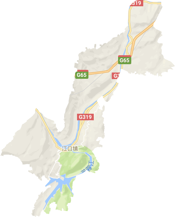 江口镇电子地图
