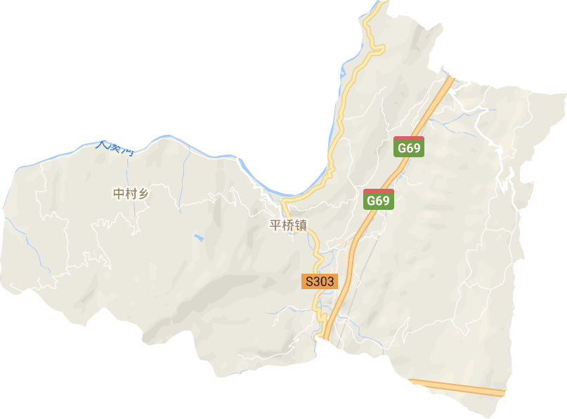 平桥镇电子地图