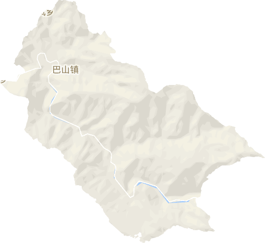 巴山镇电子地图