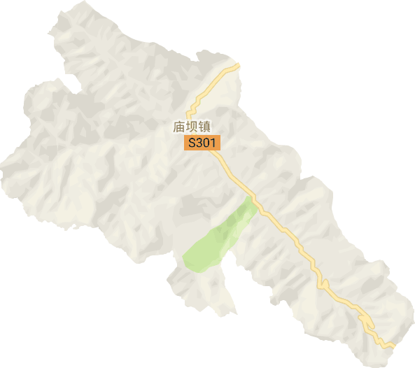 庙坝镇电子地图