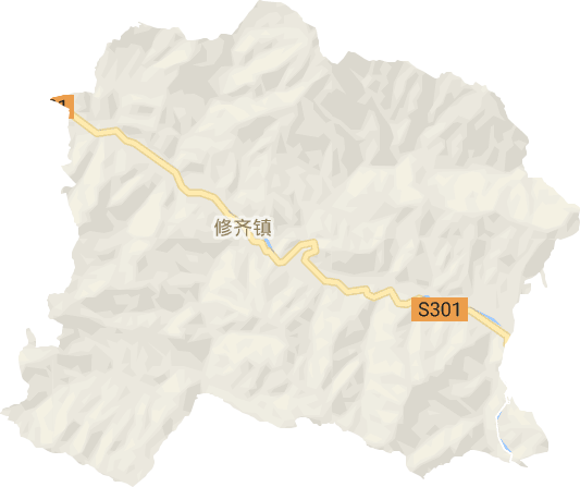 修齐镇电子地图