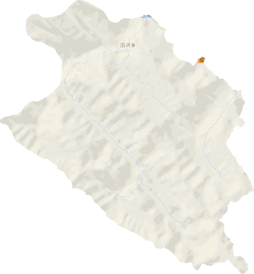 沿河乡电子地图