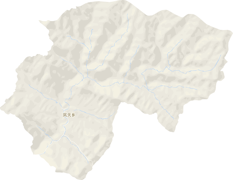 岚天乡电子地图