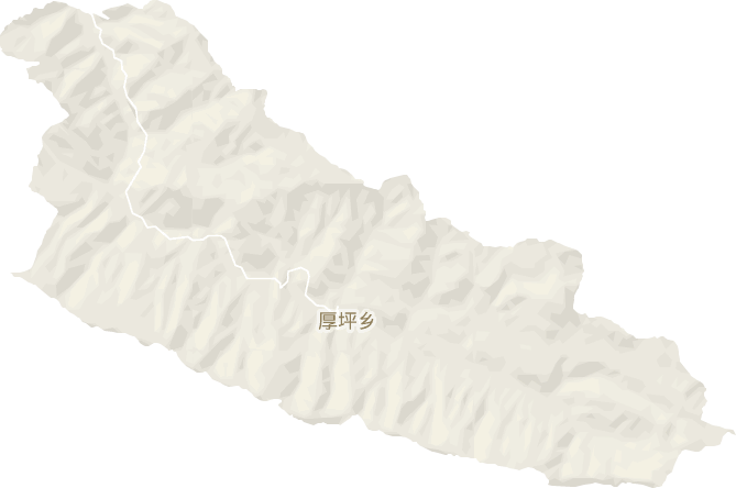 厚坪乡电子地图