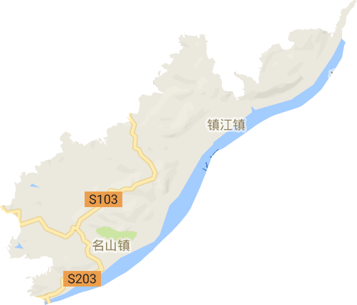 名山街道电子地图