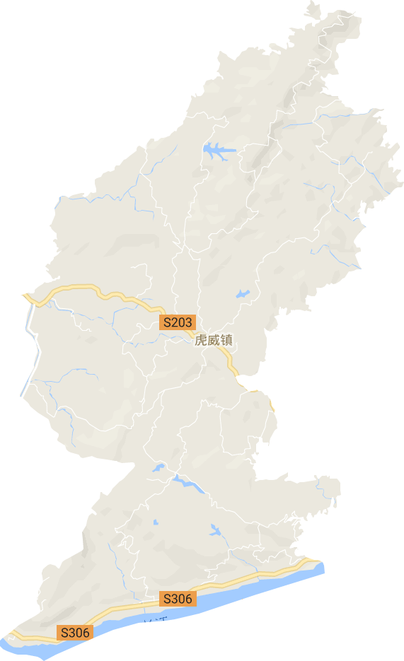 虎威镇电子地图