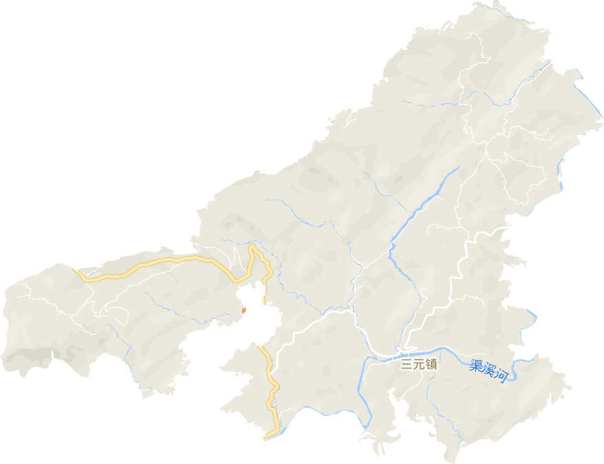 三元镇电子地图