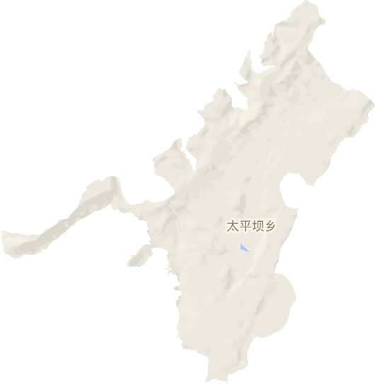 太平坝乡电子地图
