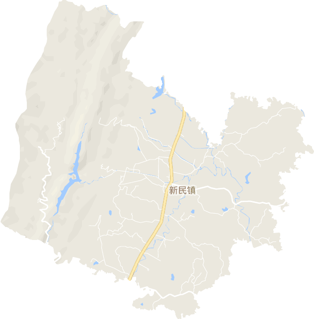 新民镇电子地图