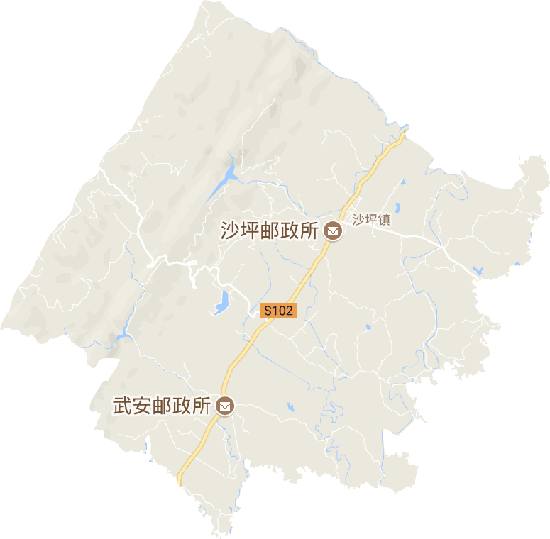 沙坪镇电子地图