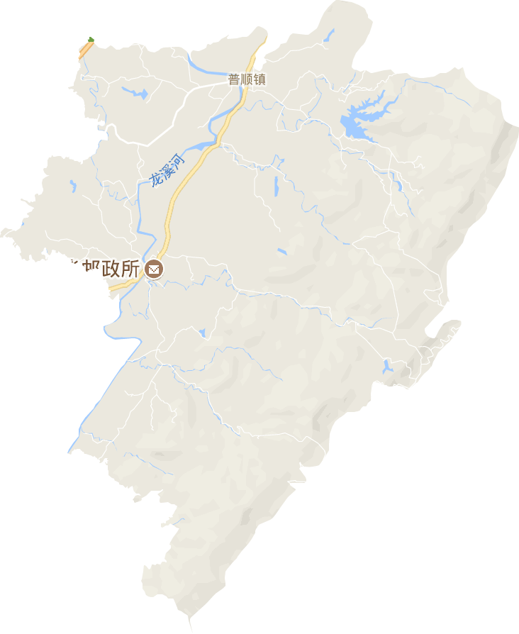 普顺镇电子地图