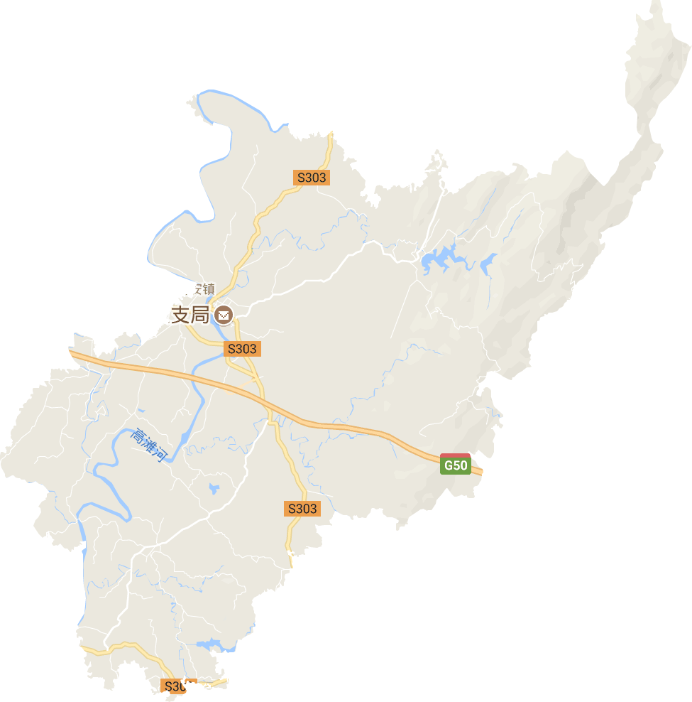 高安镇电子地图
