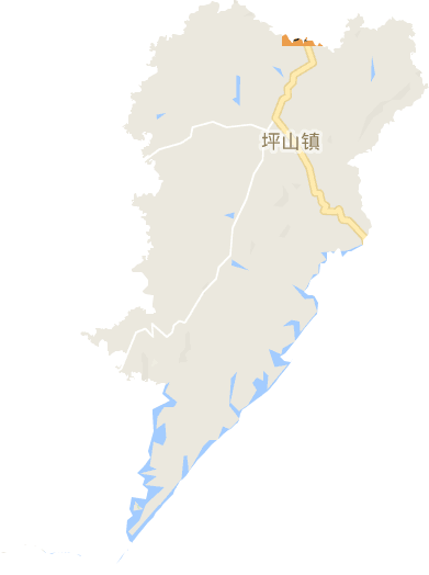 坪山镇电子地图