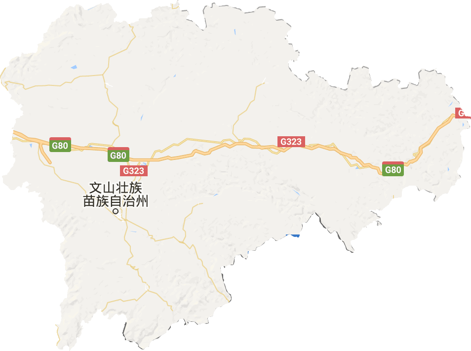 文山州电子地图