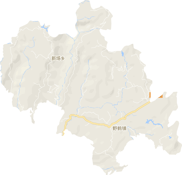 野鹤镇电子地图