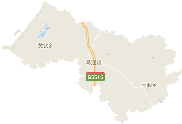 马灌镇电子地图