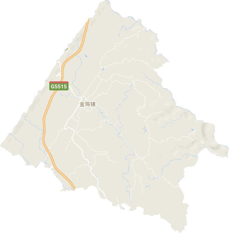 金鸡镇电子地图
