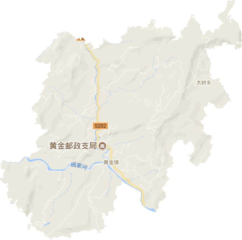 黄金镇电子地图