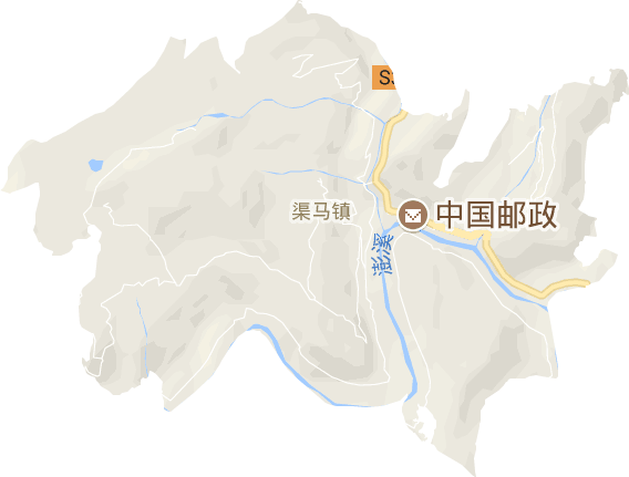 渠马镇电子地图