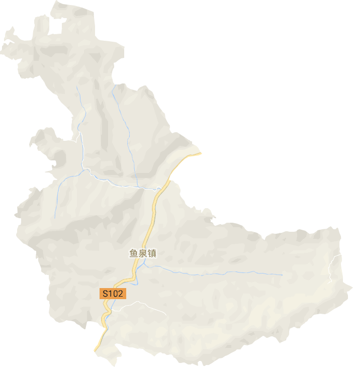 鱼泉镇电子地图