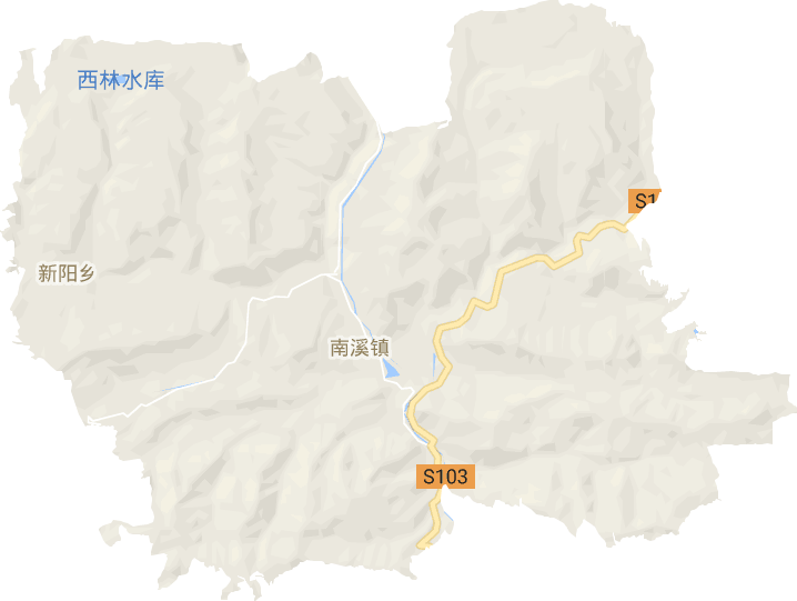 南溪镇电子地图