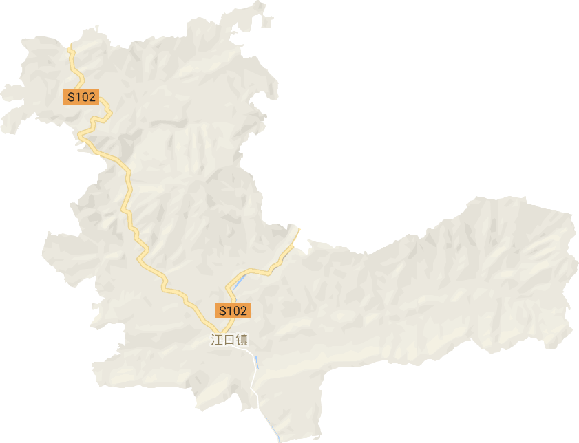 江口镇电子地图