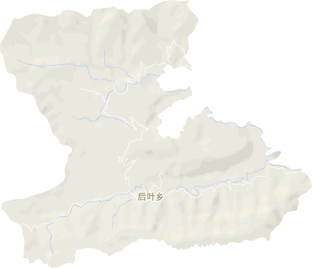 后叶镇电子地图