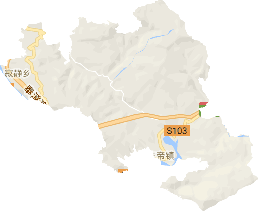 白帝镇电子地图