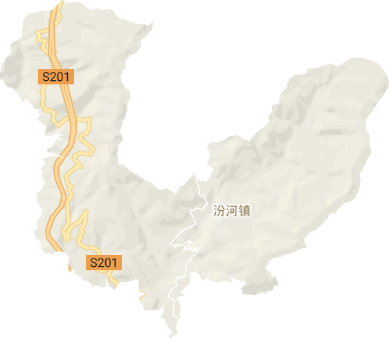 汾河镇电子地图