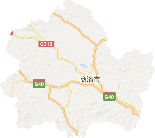 商州区电子地图
