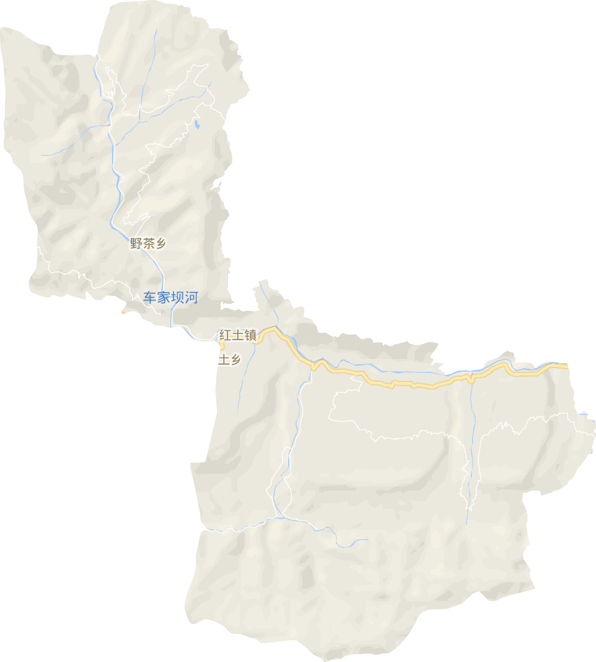 红土乡电子地图