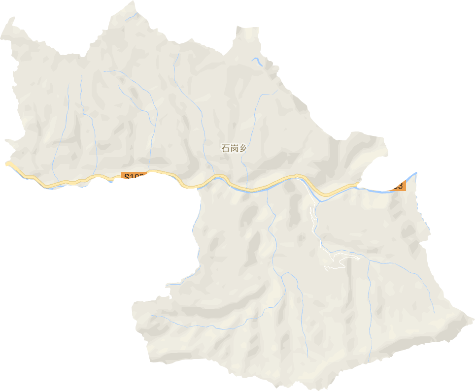 石岗乡电子地图