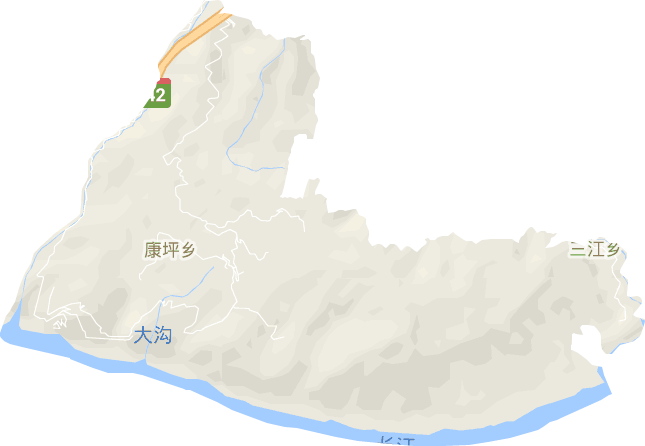 康坪乡电子地图