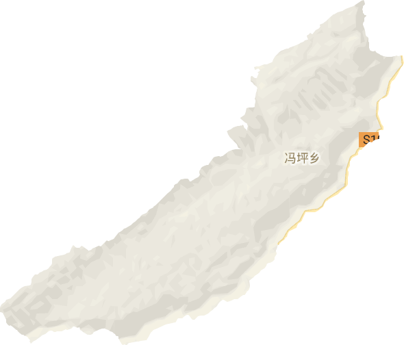 冯坪乡电子地图